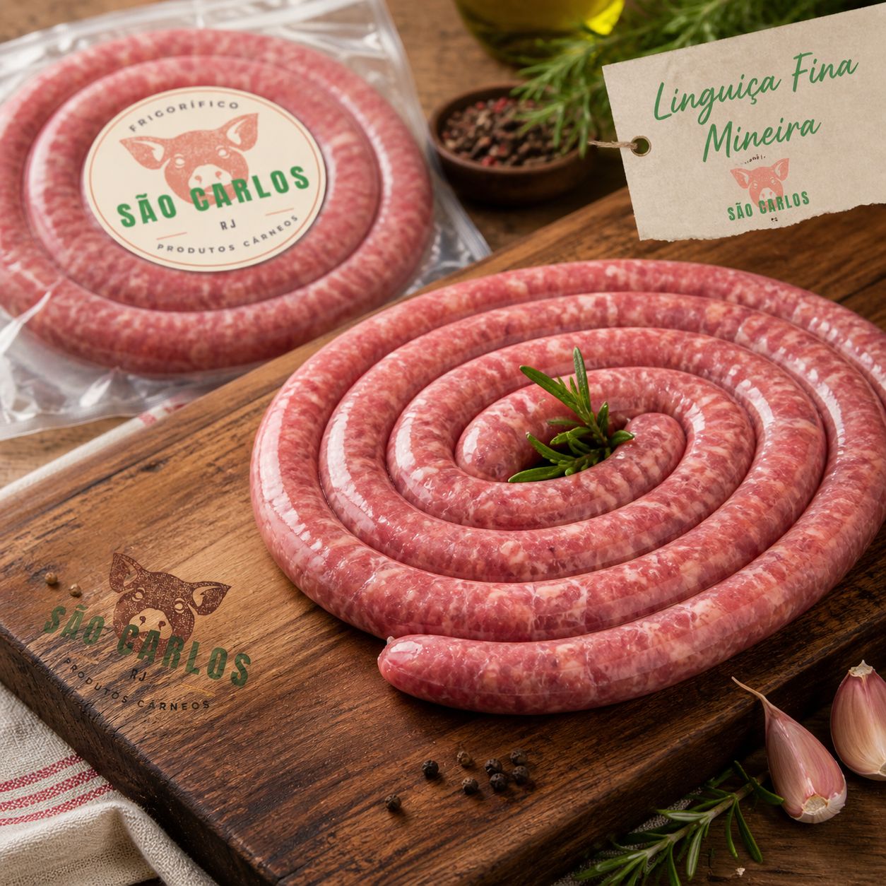Linguiça artesanal Nova Iguaçu